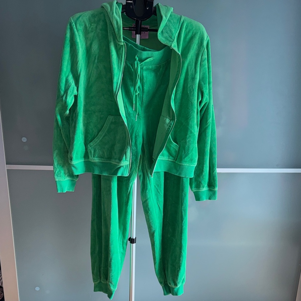 Juicy x forever 21 Velour Tracksuit